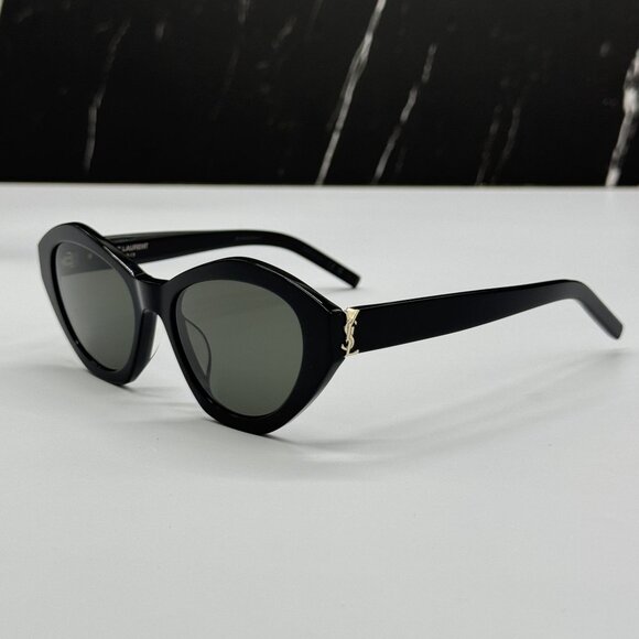 NEW SAINT LAURENT SL M60 006 SUNGLASSES BLACK WOMEN EYEWEAR SLM60 006 main image 10